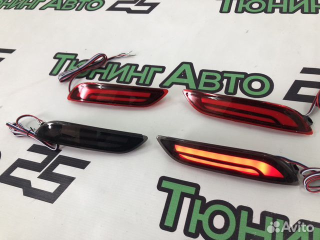 Катафоты (фонари) в задний бампер Toyota Camry 70