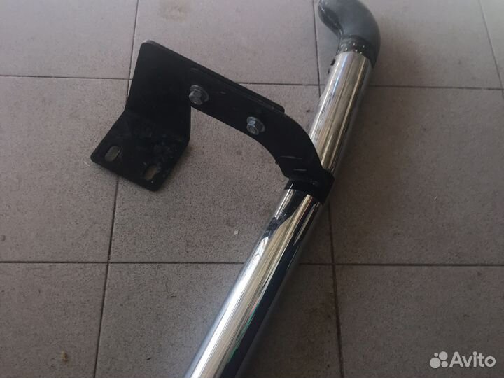 Защита заднего бампера