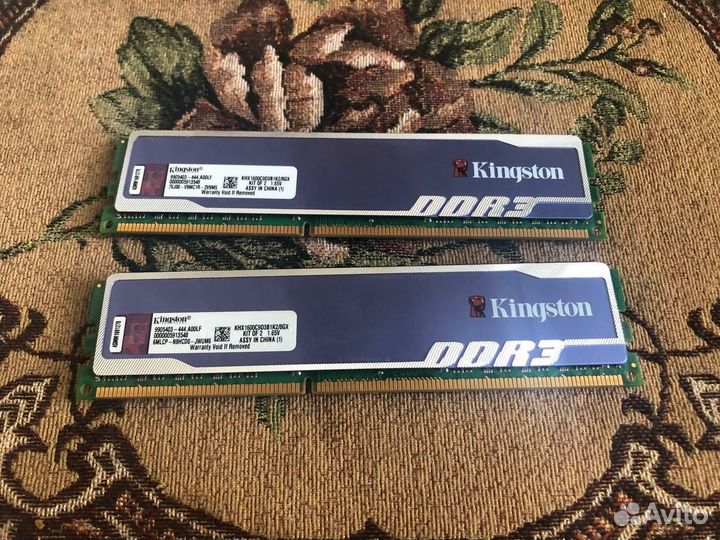 Оперативная память ddr3 8 gb hyperx