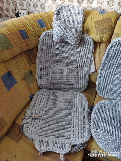 Авточехлы вязаные