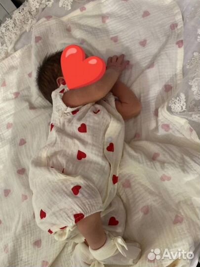 Костюм муслиновый на выписку