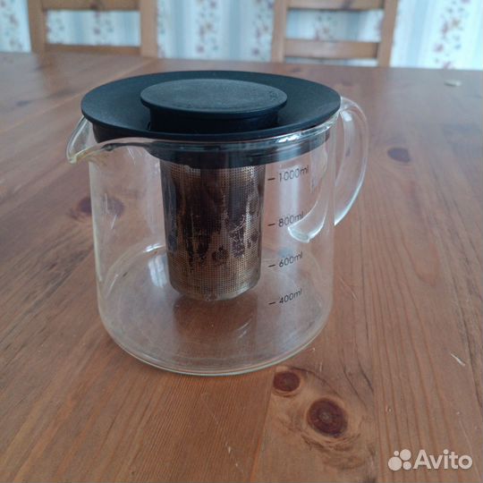 Чайник заварочный стеклянный