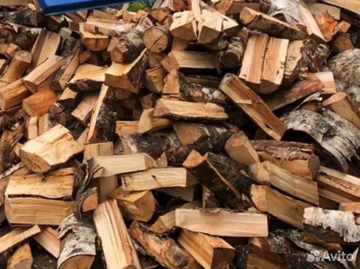 Дрова березовые колотые