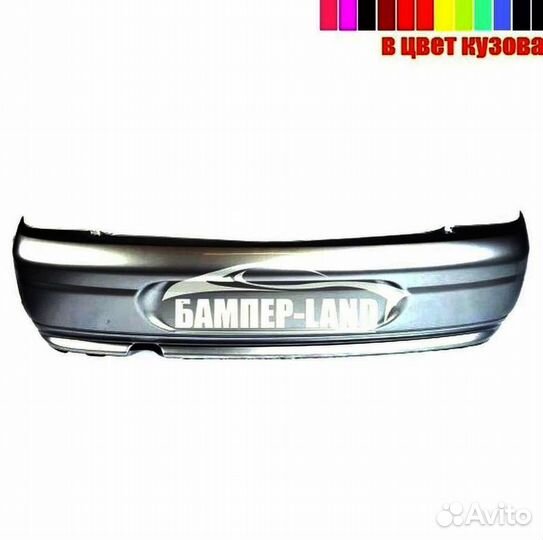 Бампер задний ваз 2110 Седан Новый любой цвет