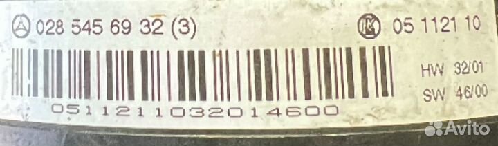 Шлейф руля Mercedes-Benz S-класс