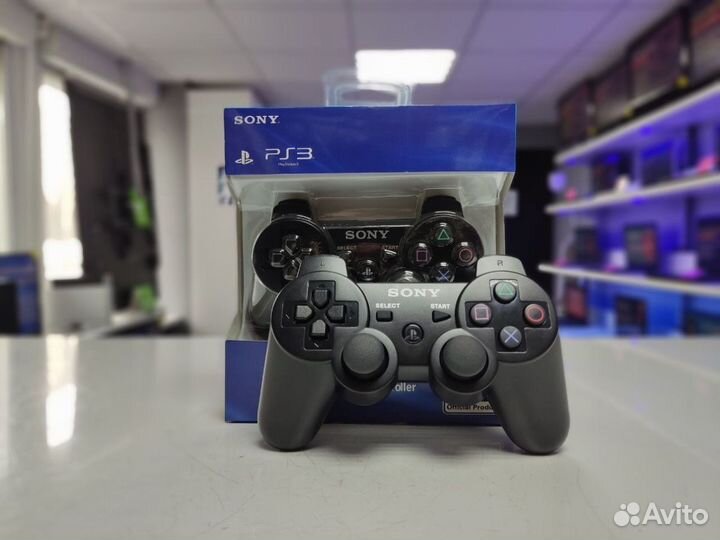 Геймпад PlayStation 3 (черный/беспроводной)