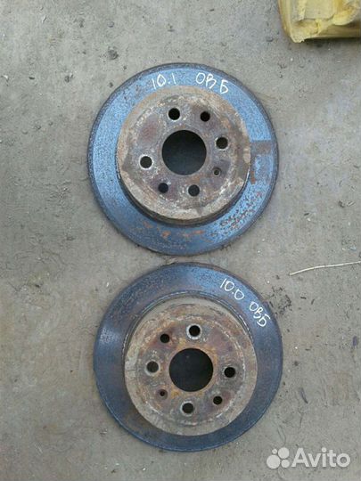 Диски тормозные задние опель вектра б