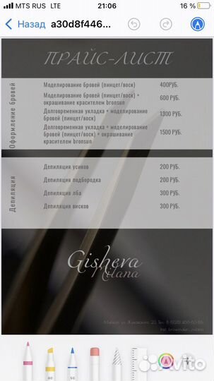 Мастер бровист