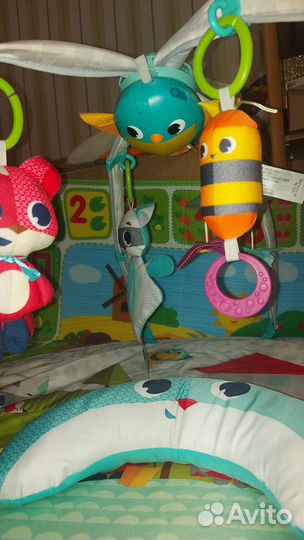 Развивающий коврик tiny love солнечная полянка