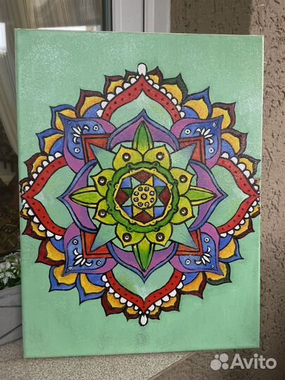 Мандала для медитации энергокартина