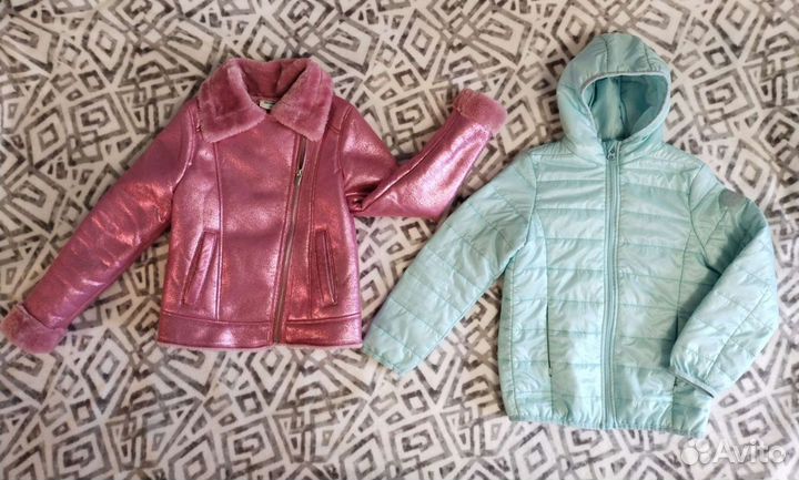 Пакет куртки демисезонные 128-140 см