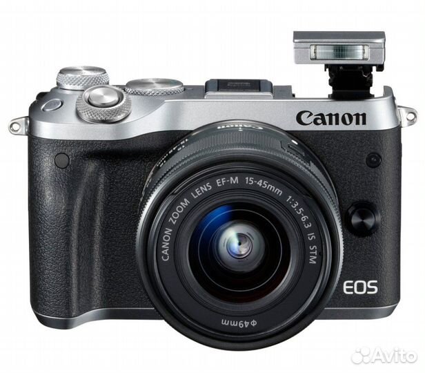 Canon EOS M6 mkii + 15-45mm f/3.5-6.3 IS STM Silve