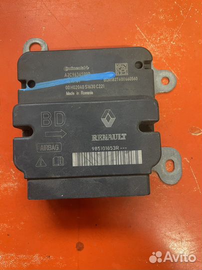 Блок управления srs Рено, Лада