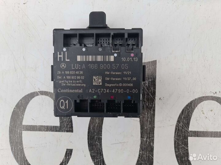 Эбу задней левой двери Mercedes W166