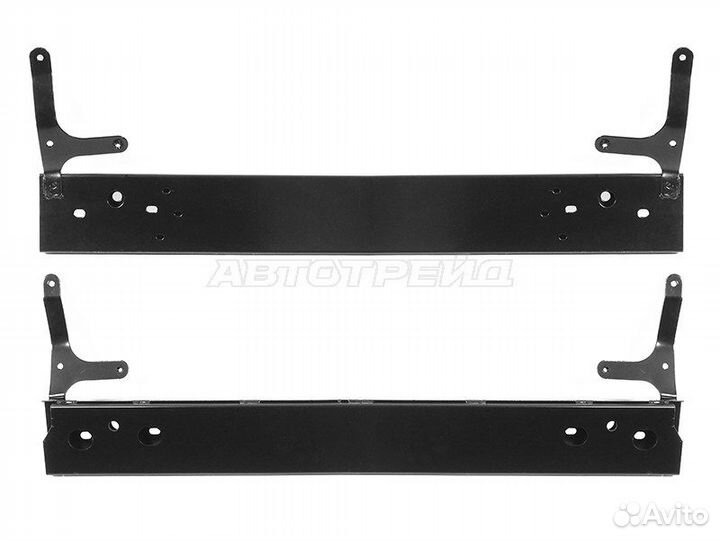 Усилитель бампера toyota hilux vigo 04-15 /fortun