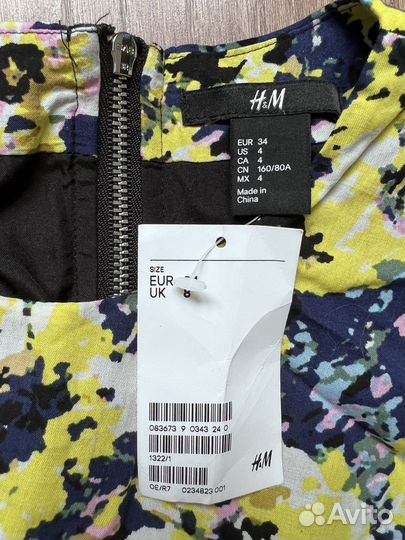 Платье H&M, 34 размер