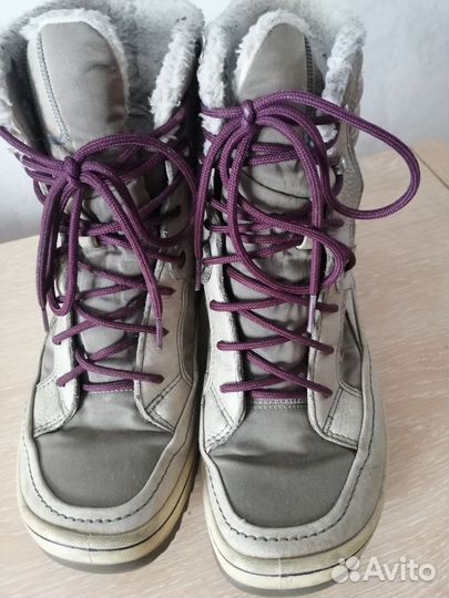 Сапоги жён. зимние ecco оригинал р39-39,5