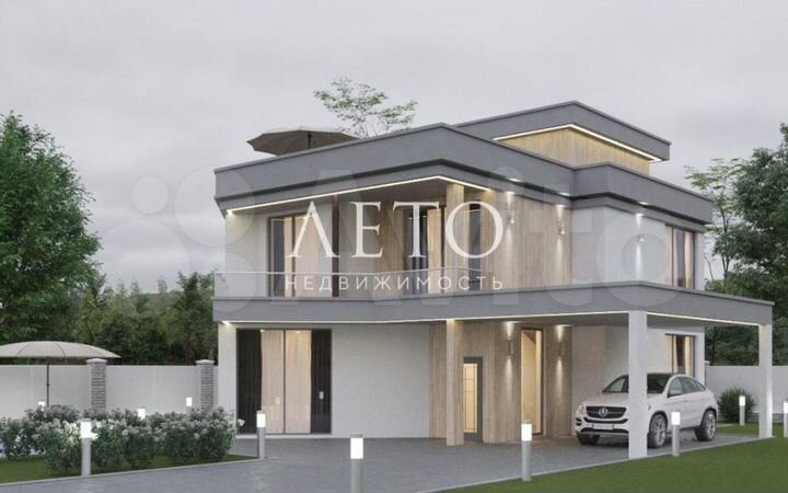 Коттедж 245 м² на участке 4,5 сот.