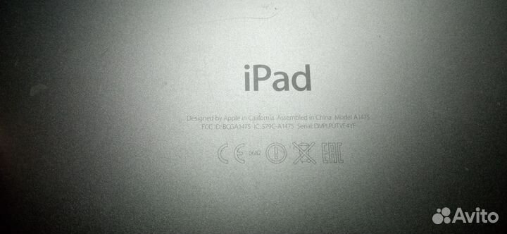 Планшет apple iPad air