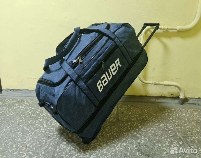 Хоккейный баул на колесах детский новый