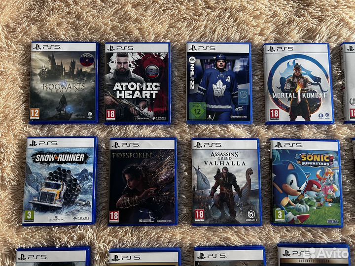 Игры на ps5 диски бу