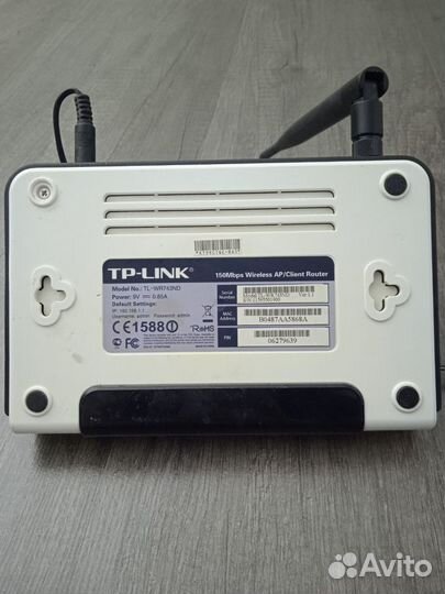 Роутер TP-link TL-WR743ND ремонт