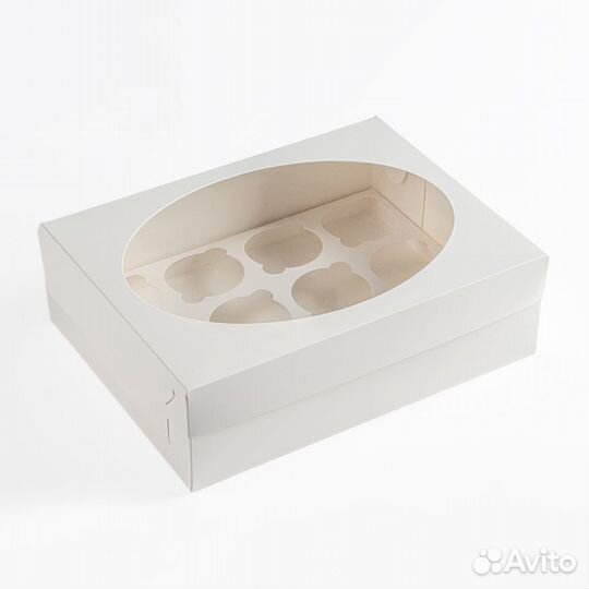 Коробки для торта, пироженых, макаронс, капкейки