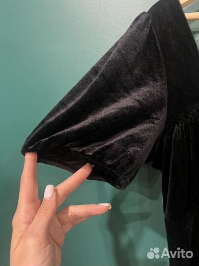 Платье черное короткое