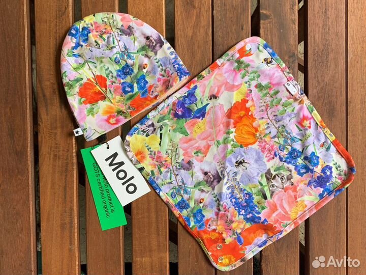 Шапка и шарфик Molo 6-12 мес