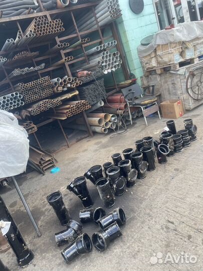 Чугун канализация тройник, отвод, ревизия