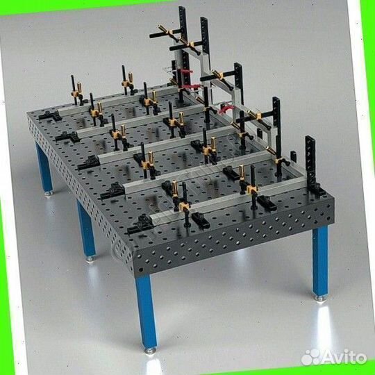 Сварочный 3D стол 2000х1000х100 толщиной 10 мм