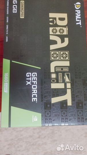 Palit nvidia GeForce GTX 1660 super Gaming Pro