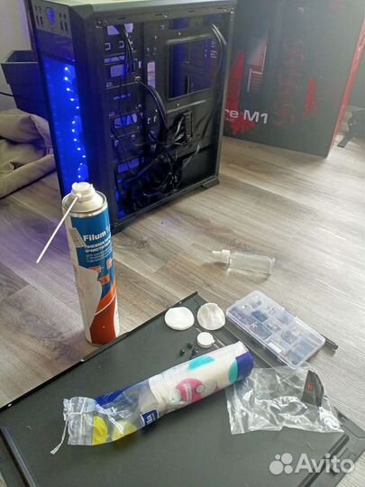 Игровой корпус для пк ZetGaming Rare M1+3 вертушки