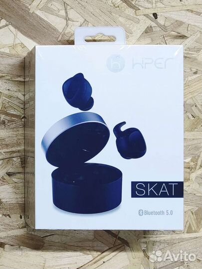 Беспроводные наушники hiper TWS Skat Black