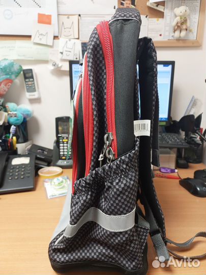 Рюкзак для мальчика вместительный черный