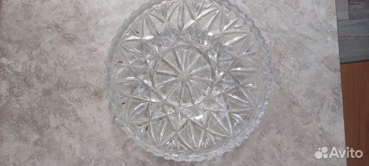 Ваза хрустальная СССР