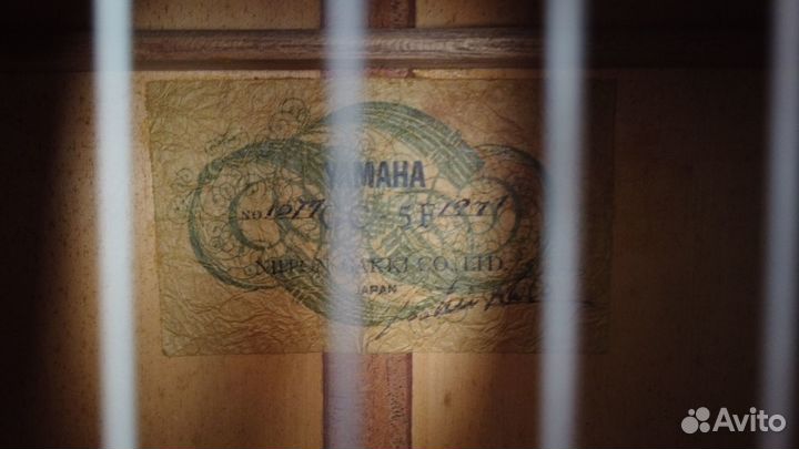 Мастеровая фламенко Yamaha GC5F 1971