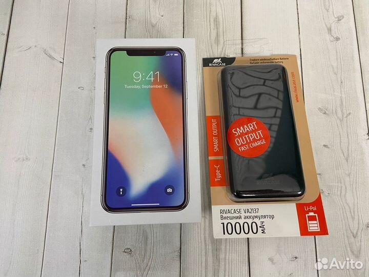 iPhone X 64 gb silver A1275