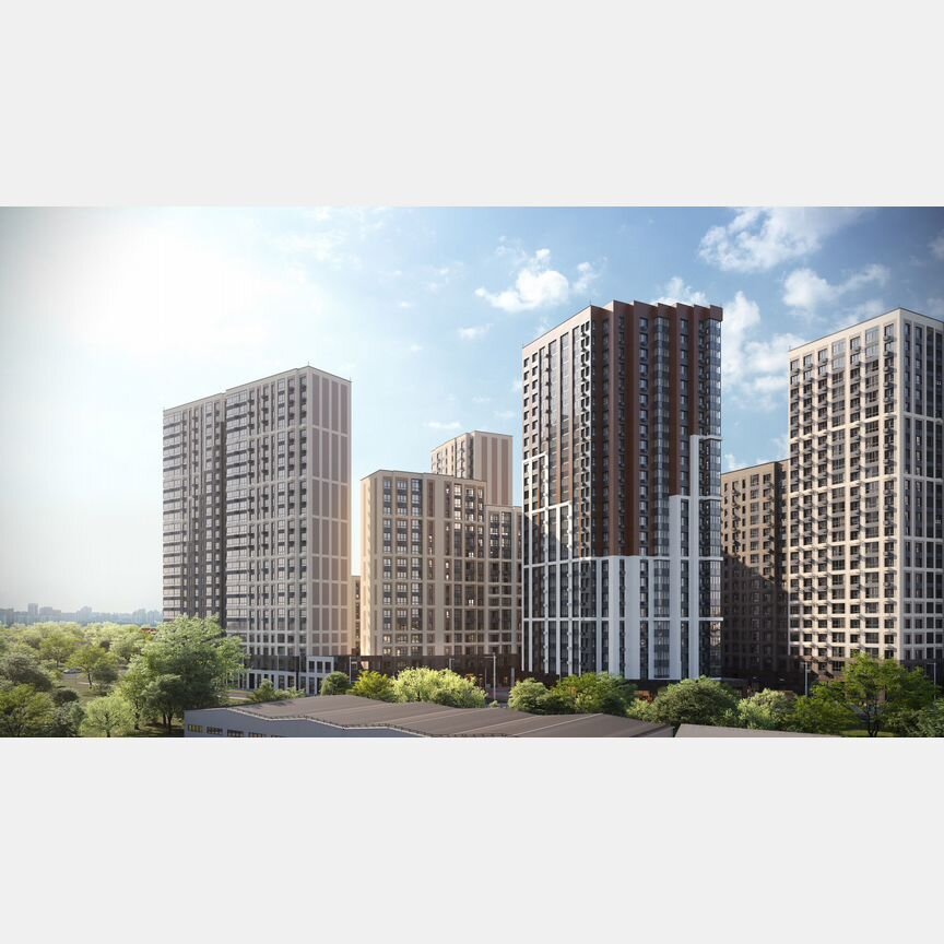 3-к. квартира, 65,9 м², 5/25 эт.