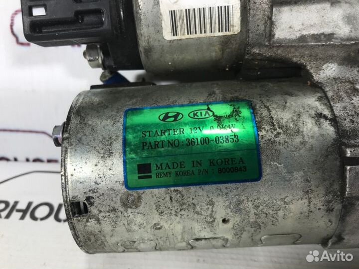 Стартер Kia Rio 4GLC 1.4