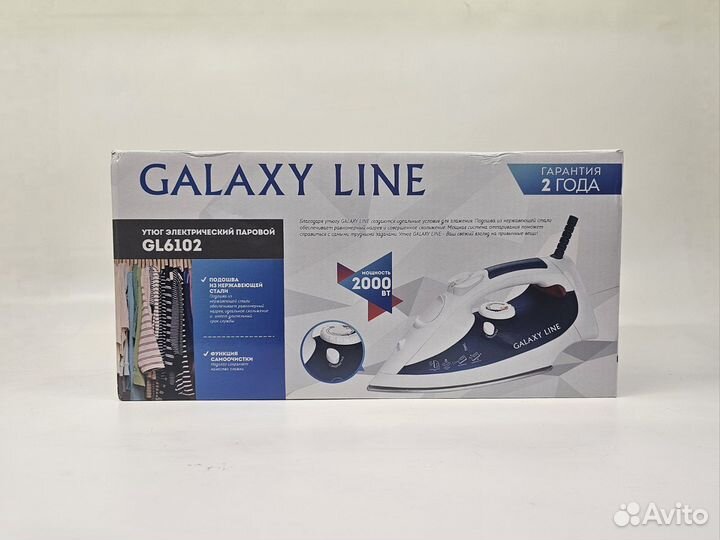 Утюг Galaxy Line GL6102; id:MT