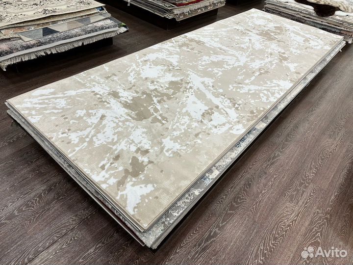 Ковер 1.5х4 бежевый