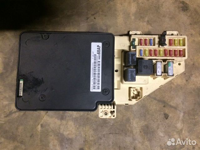 Блок комфорта BCM, блок предохранителей Siber