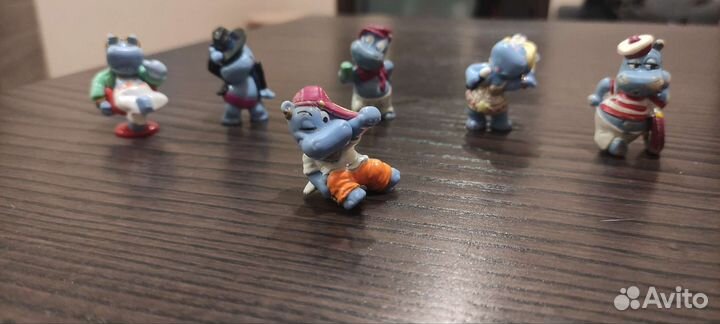 Бегемотики из киндер сюрприза