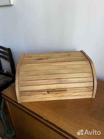 Хлебница деревянная