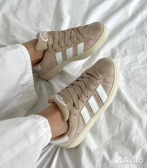 Кроссовки Adidas Campus 00s женские wonder beige