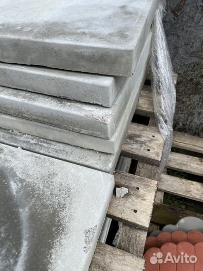 Плита бетонная 500х500х50мм некондиция