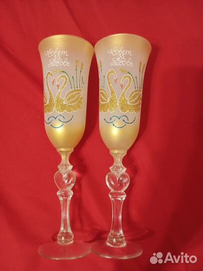 Свадебные фужеры