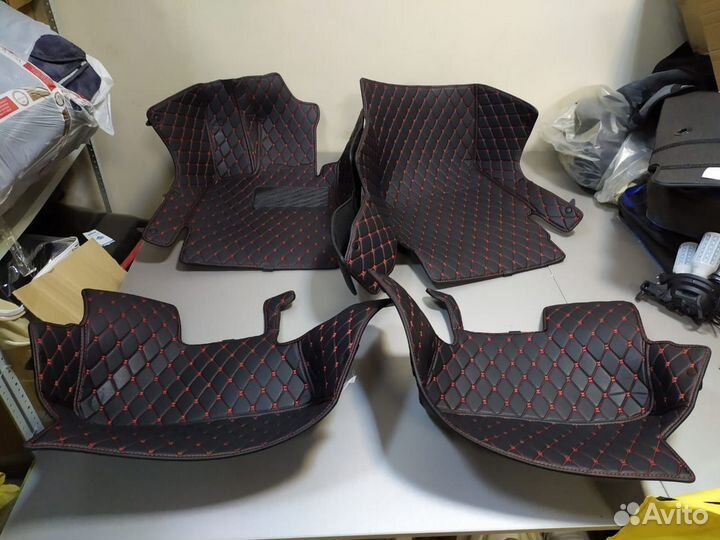 3D Коврики Lexus RX из Экокожи