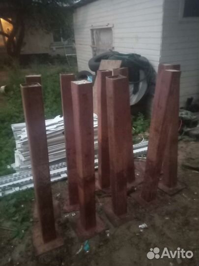 Сваи для забора